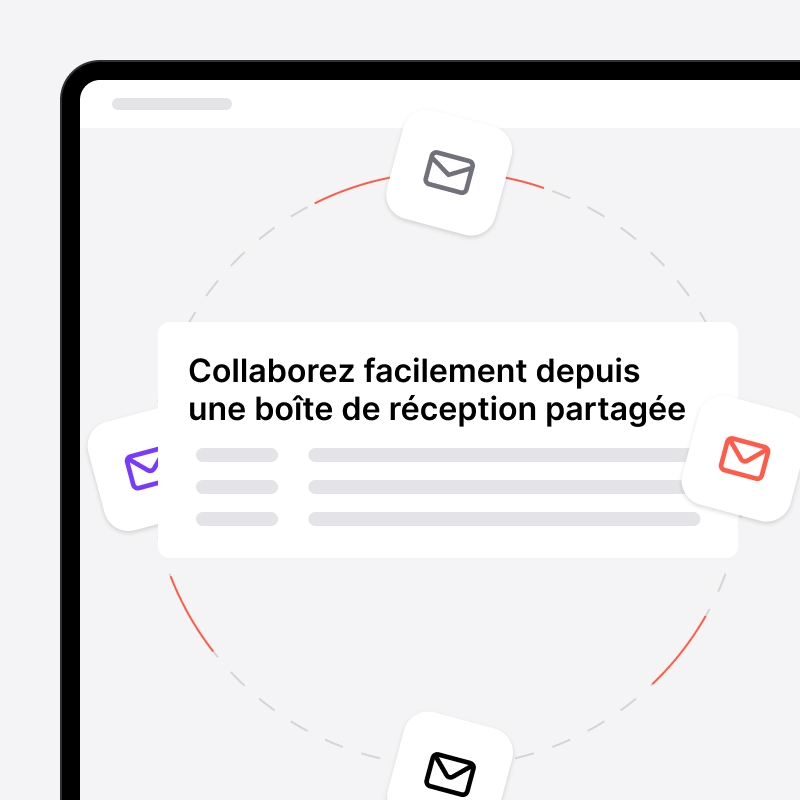 Collaboration via une boîte mail partagée dans noCRM