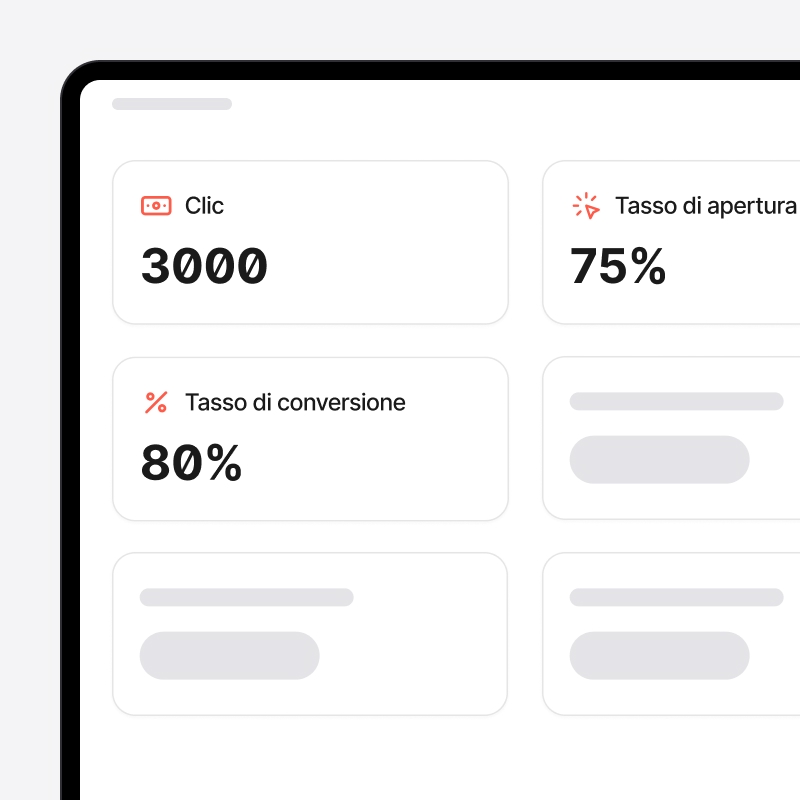 Monitoraggio delle performance email in noCRM: clic, tasso di apertura e conversione