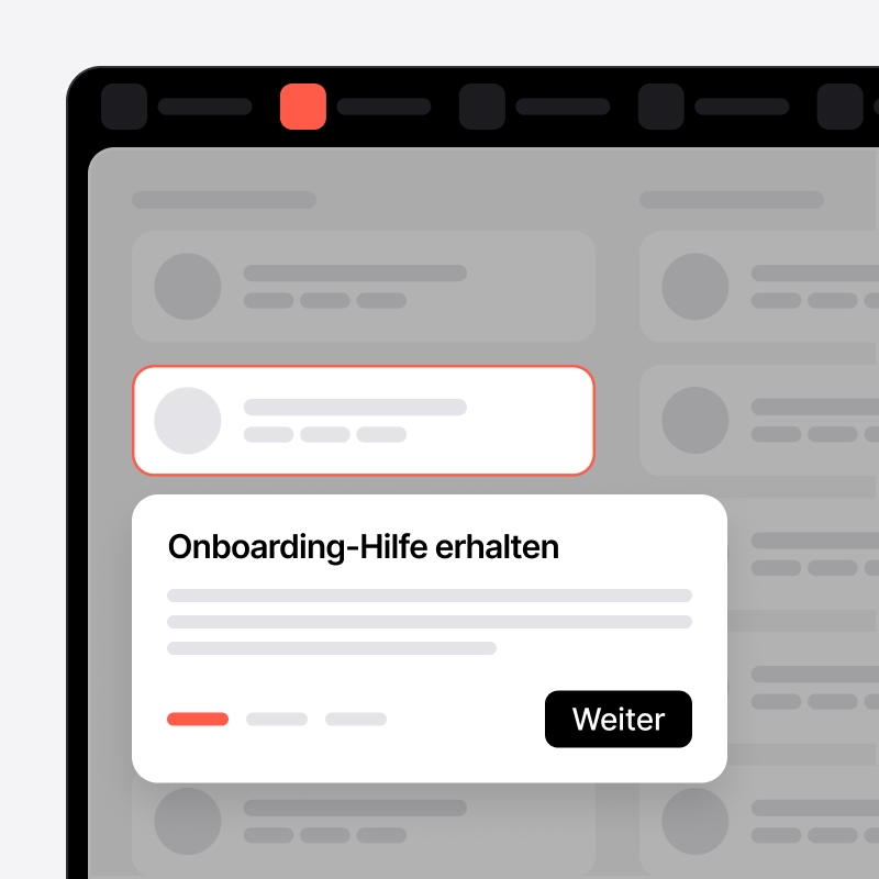 Persönliches Onboarding mit zertifizierten noCRM Partnern