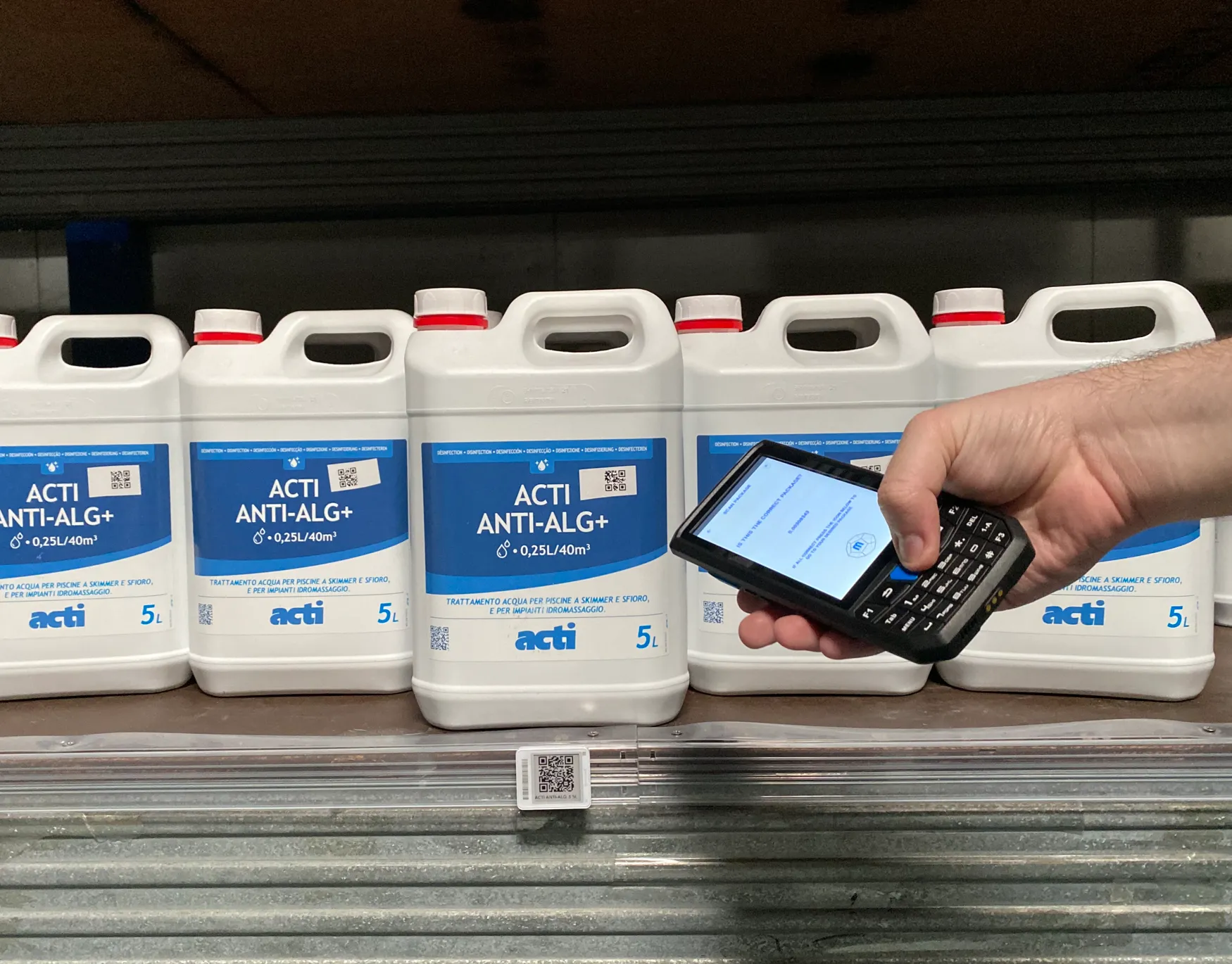 Pool Supplies Tracked by MynOne