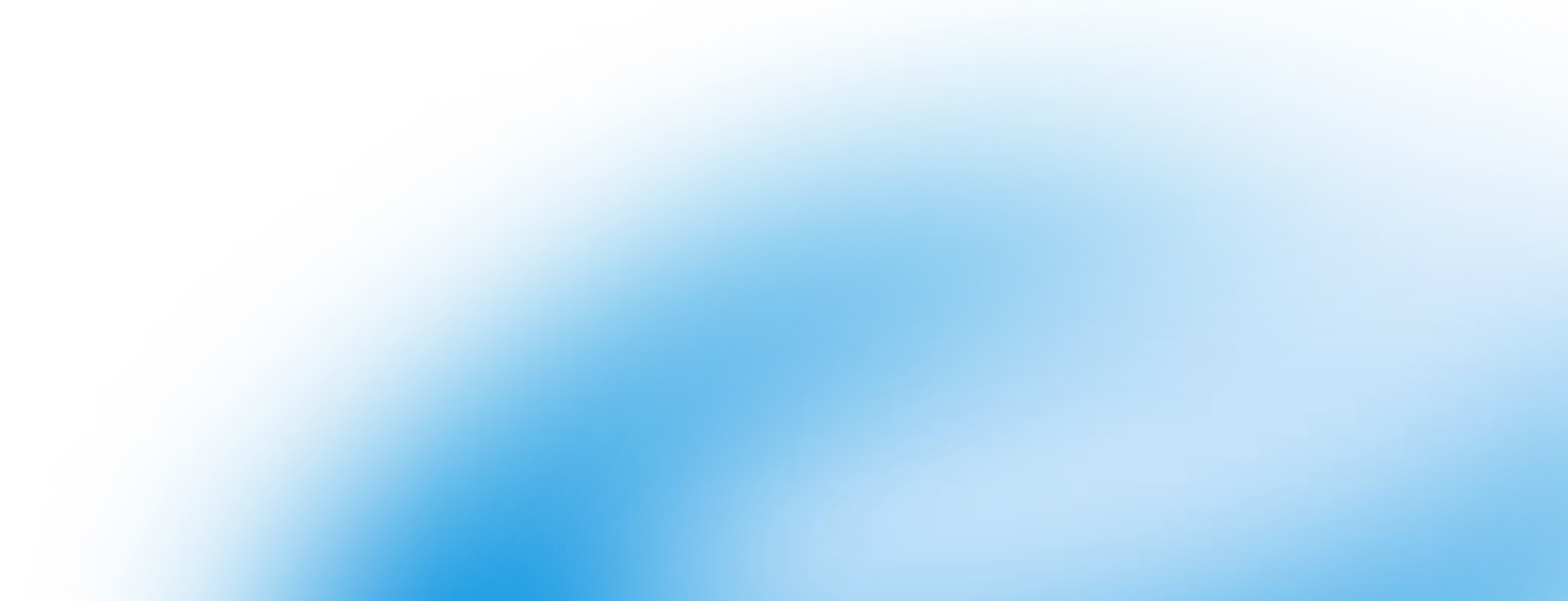 A blue circular object with a black background.