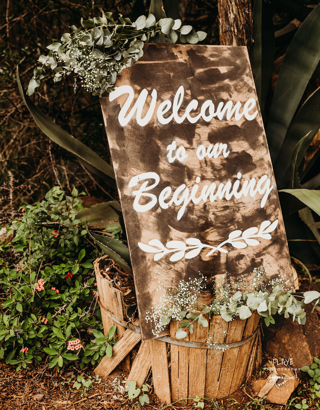 image of festive church decor