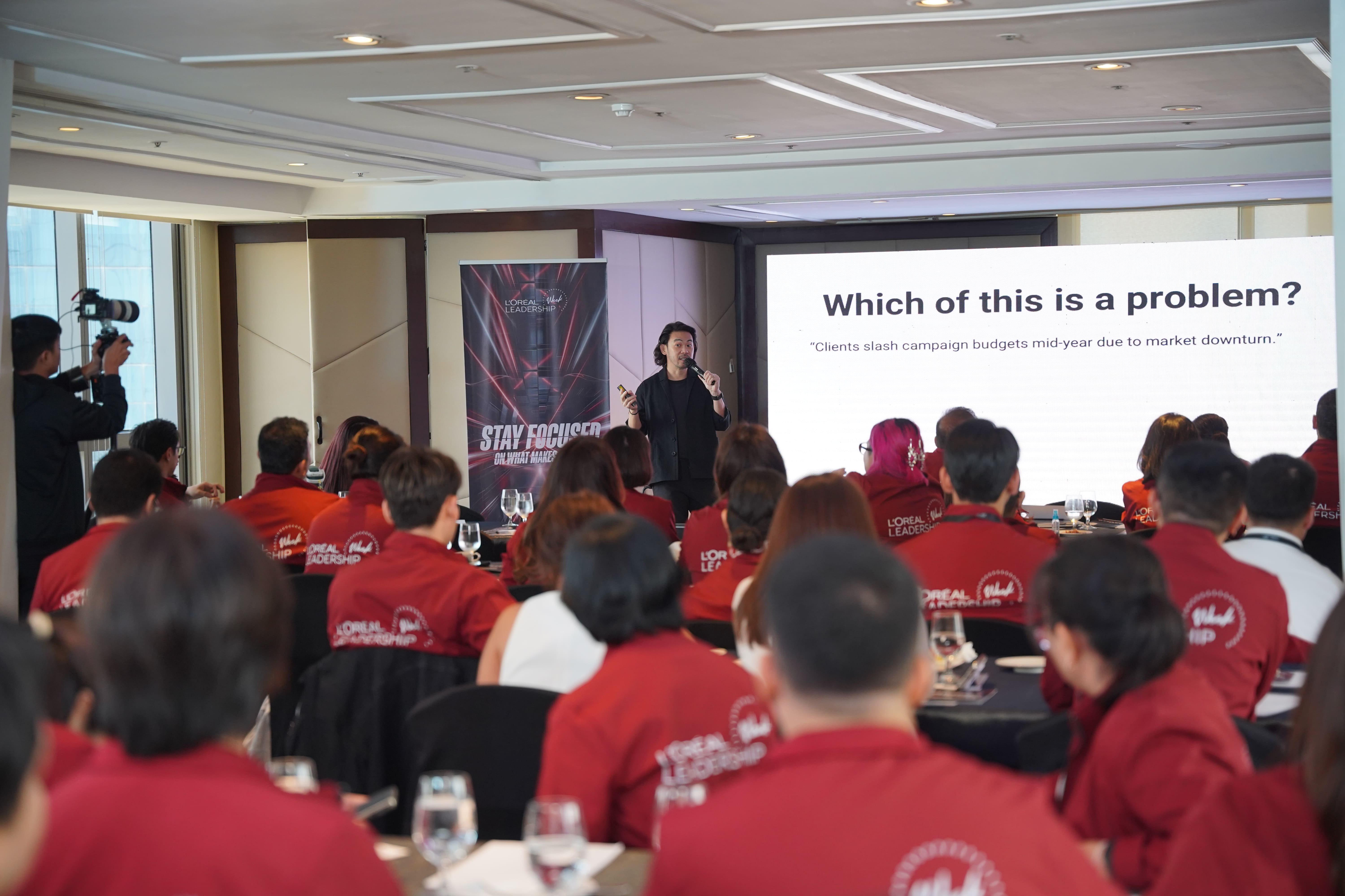 L'Oreal Philippines Leadership Summit (Manila) - Gerald Ang