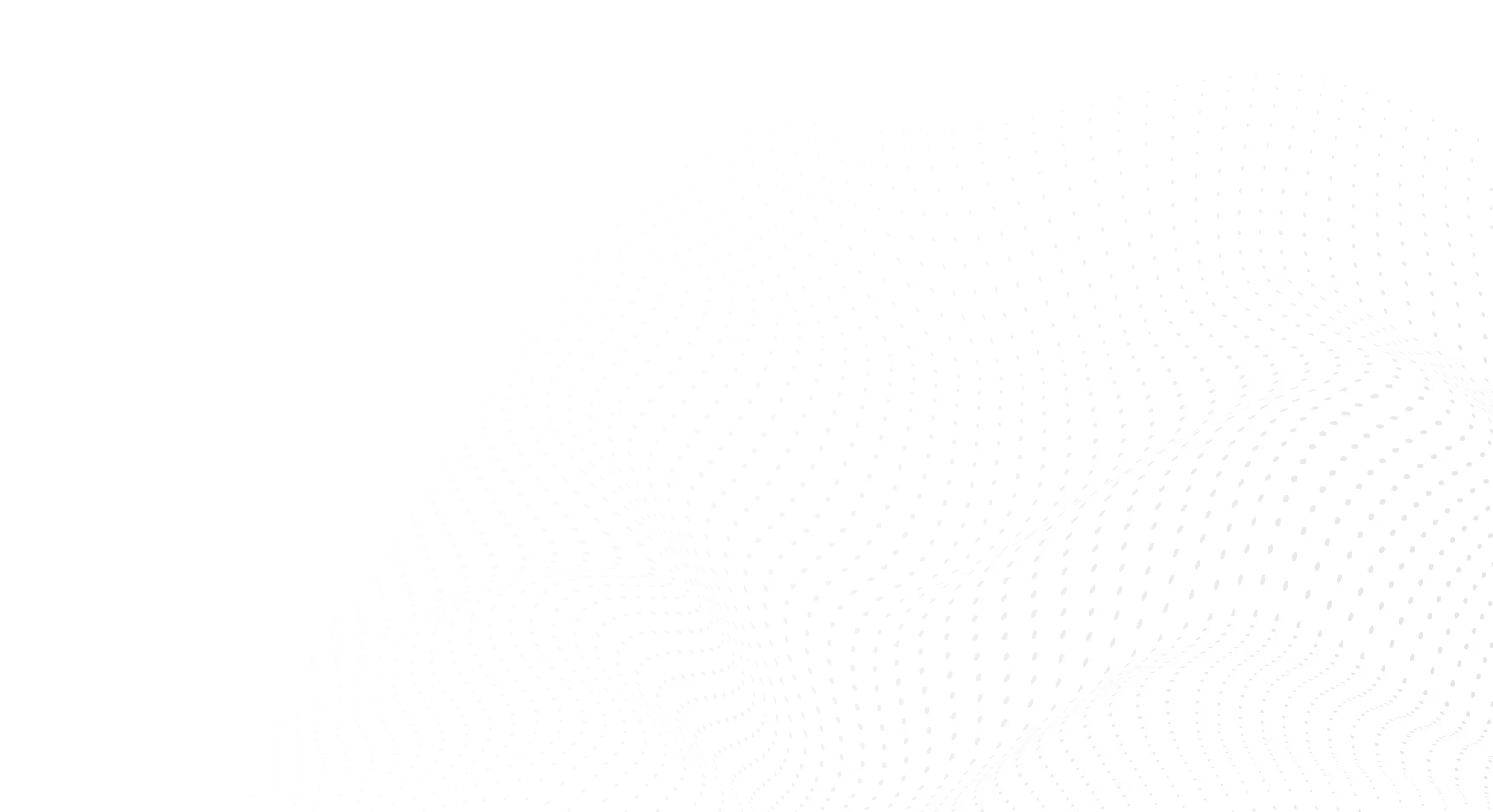 Abstract pattern of white dots and lines forming wavy shapes on a black background.
