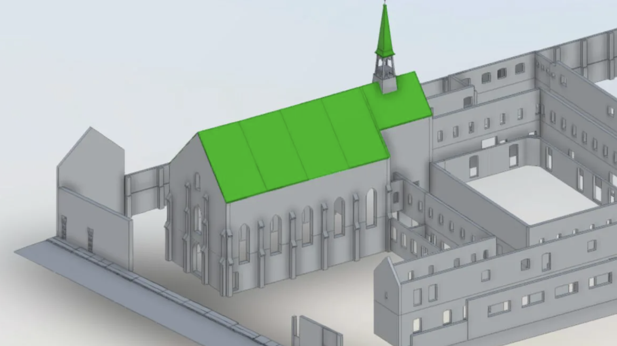 Herbestemming Clarissenklooster Boom: hoe laserscanning het verschil maakt