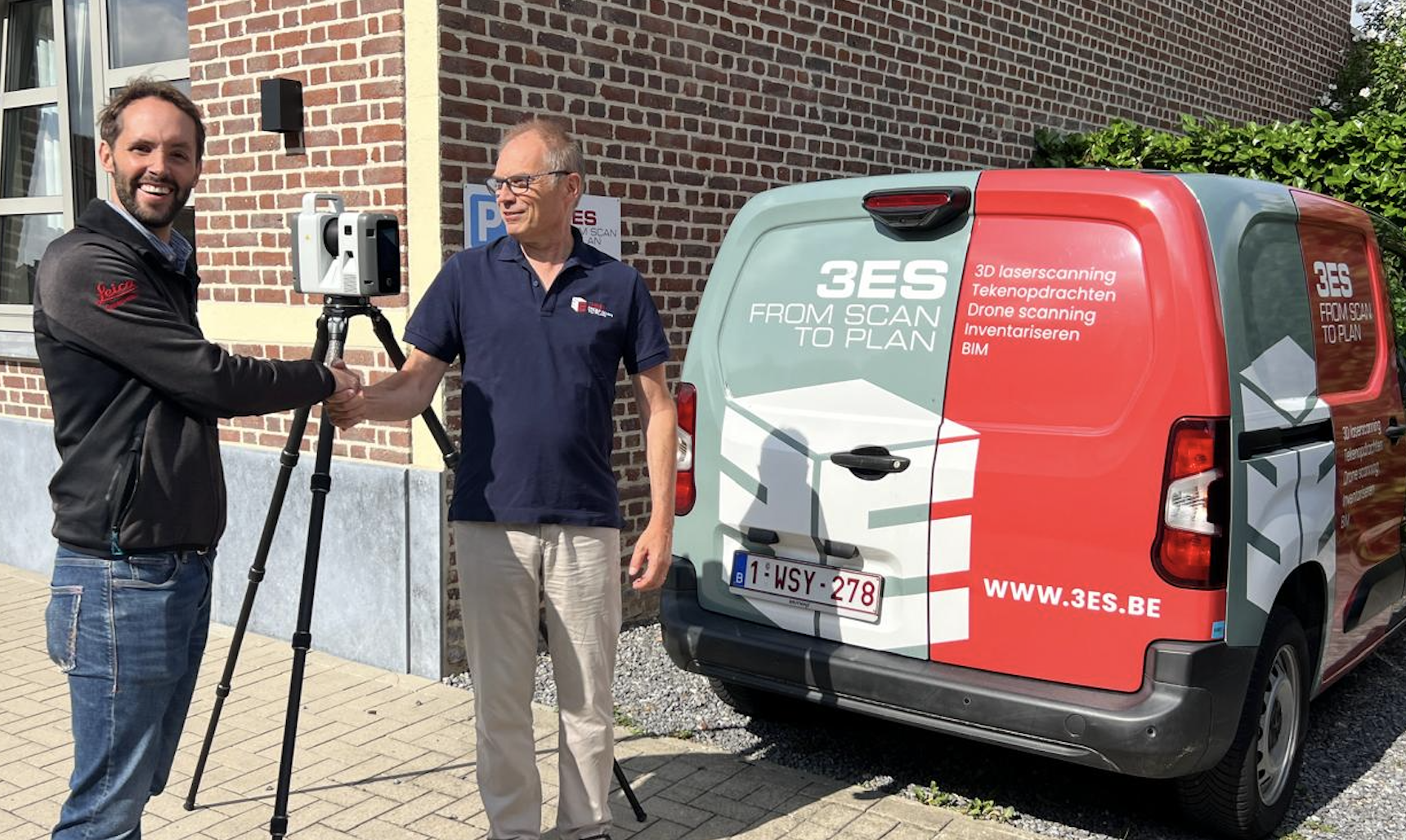 3ES laserscanning - Leica - scanner - innovatie