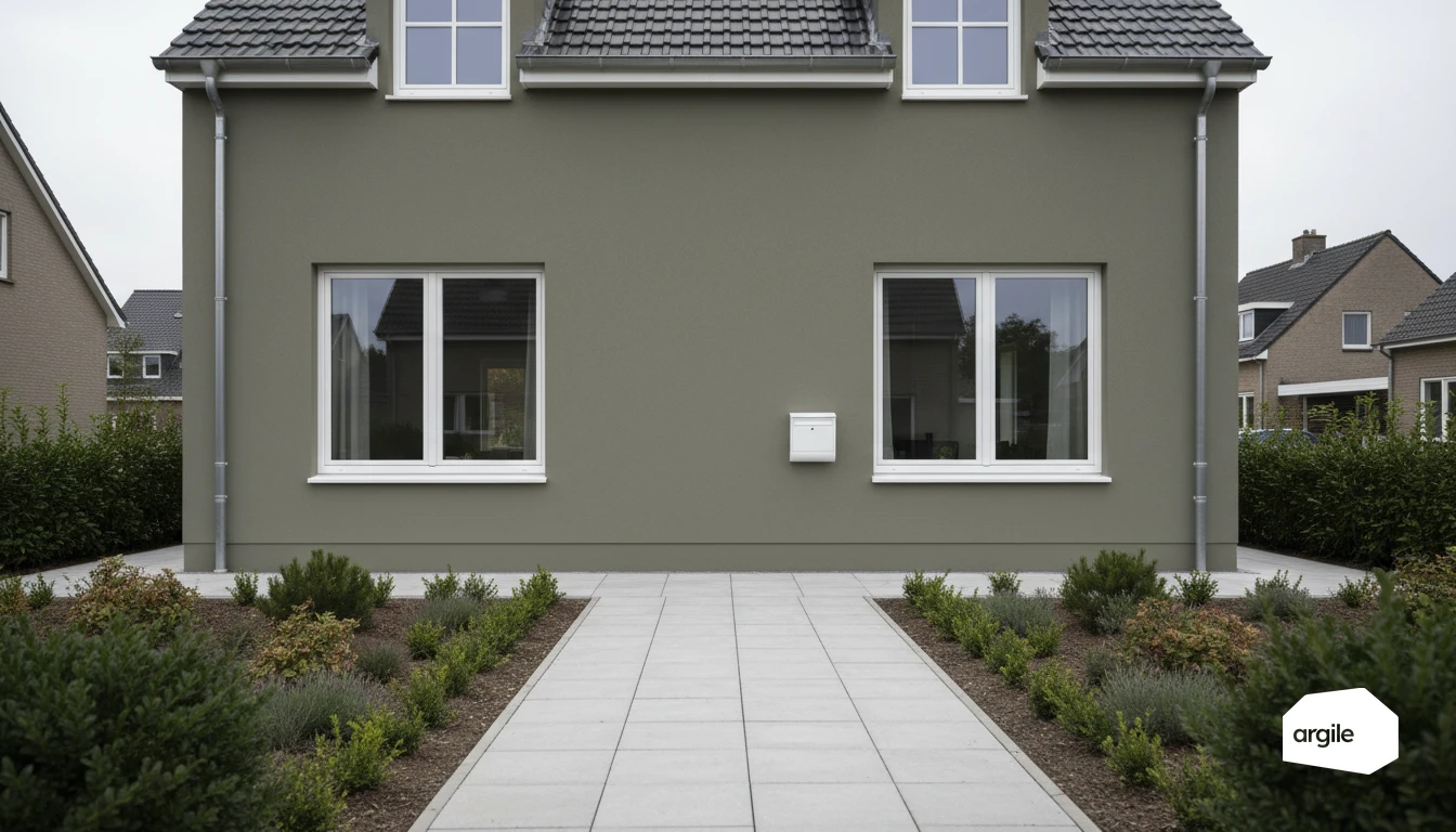 Maison rénovée, façade enduite, aide MaPrimeRénov 2026