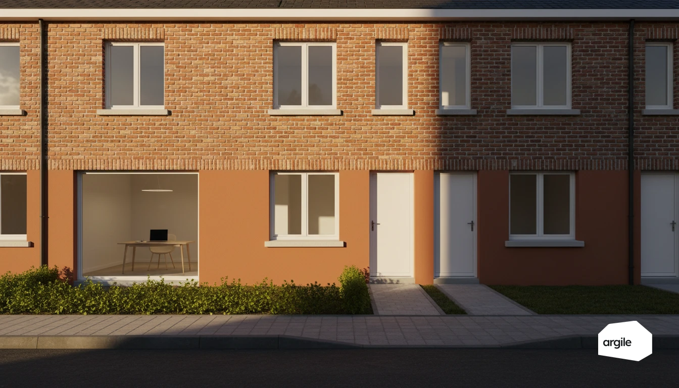 Maison rénovée et bureau numérique pour artisans RGE