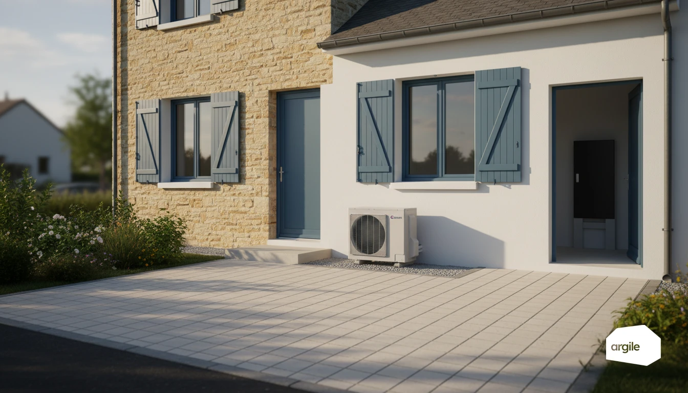 Pavillon rénové, équipements électriques et rénovation énergétique