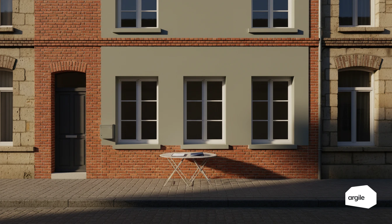 Façade rénovée et dossiers conformité CEE P6