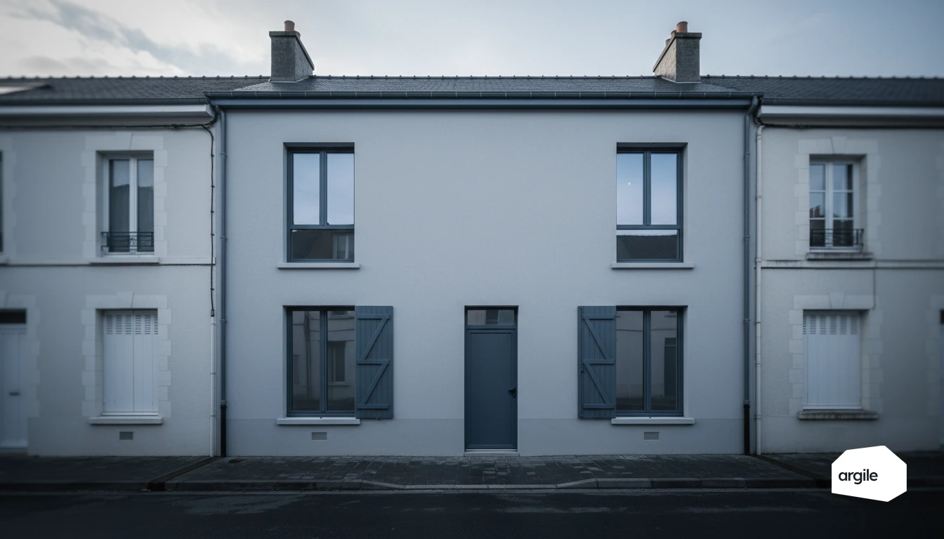 Maison rénovée, fenêtres ouvertes, rafraîchissement passif