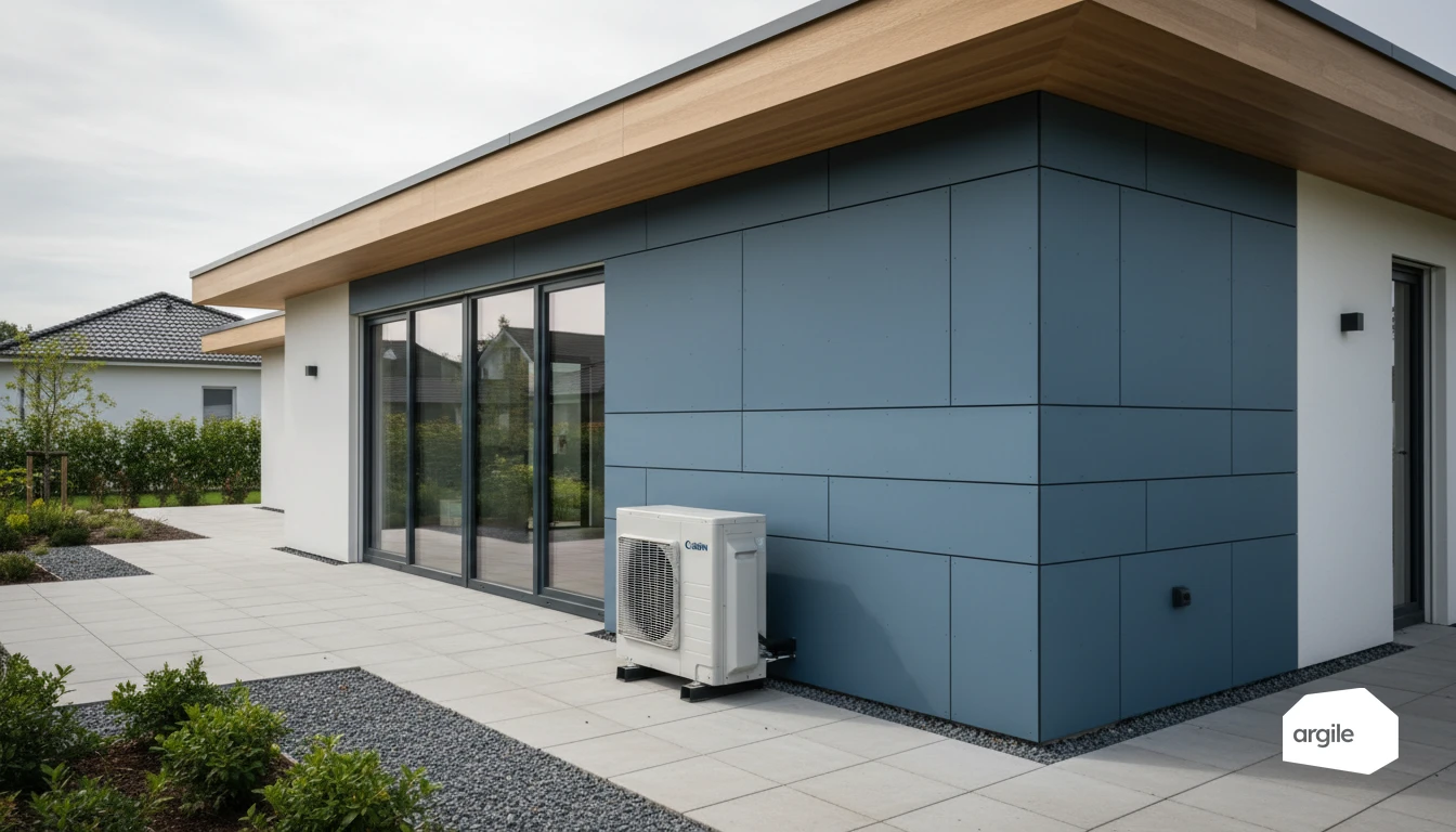 Maison rénovée et pompe à chaleur performante