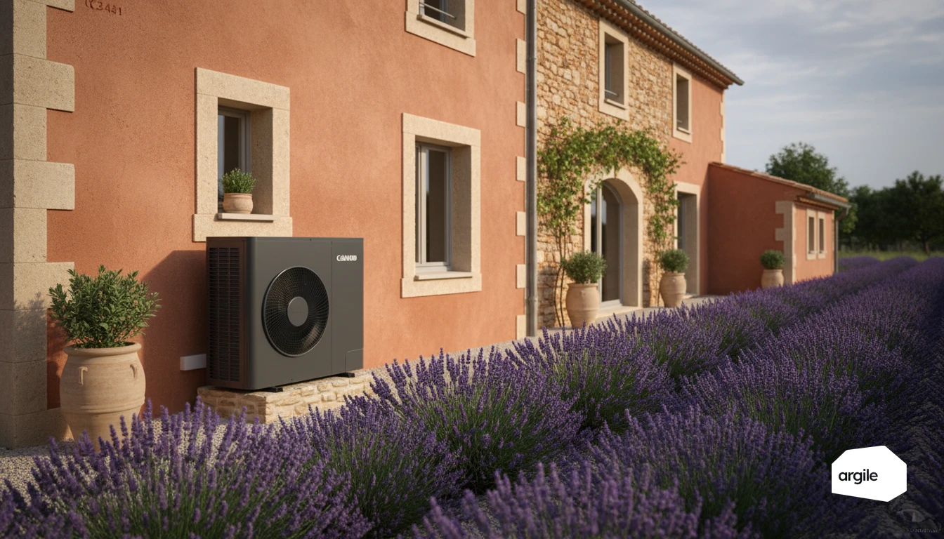 Climatisation performante près d’un mas rénové en Provence