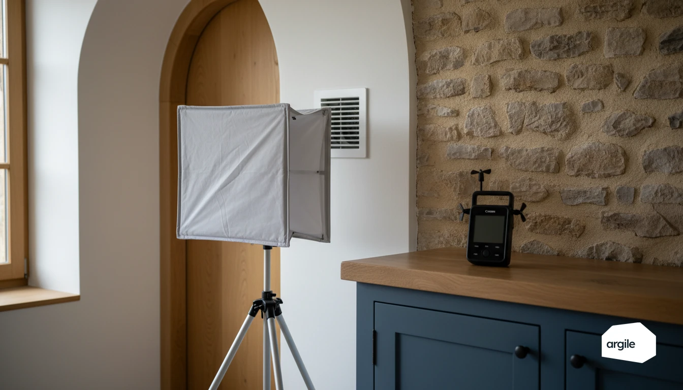 Outils de mesure du débit VMC en rénovation