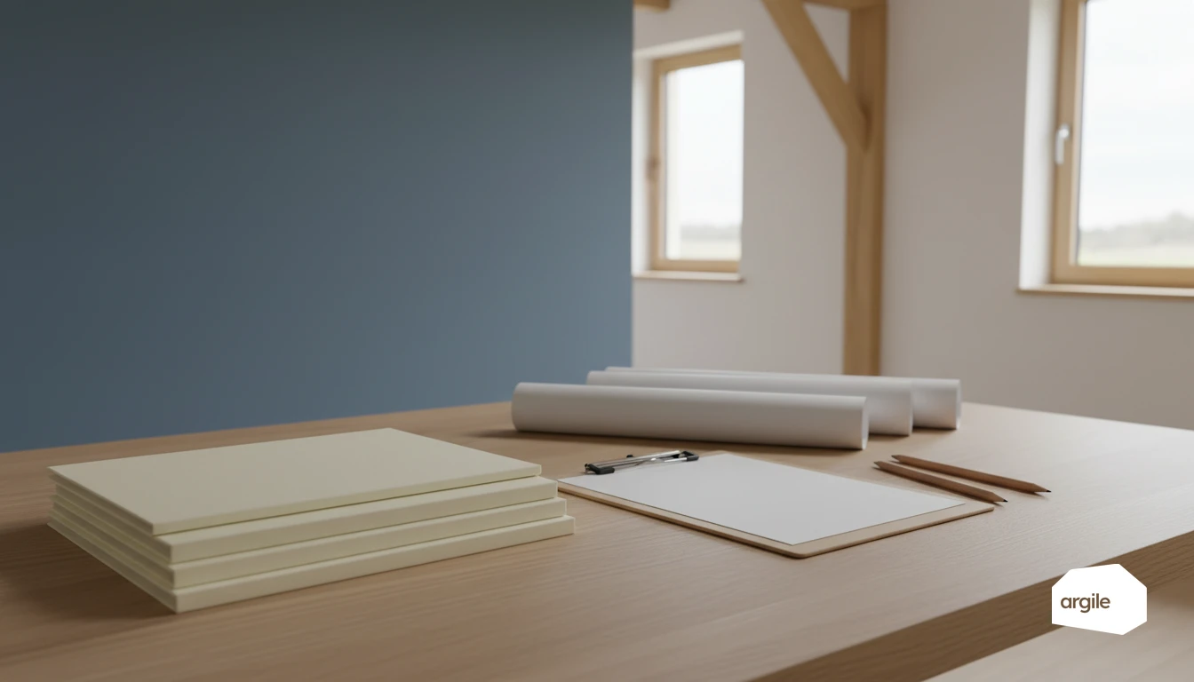 Coordination des sous-traitants sur table de chantier rénovée