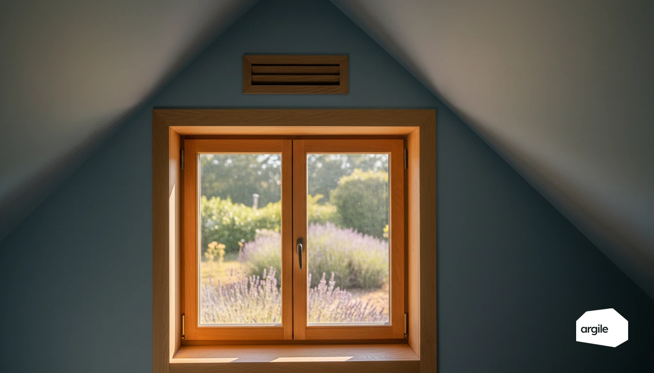 Fenêtre de toit et isolation anti-surchauffe en combles