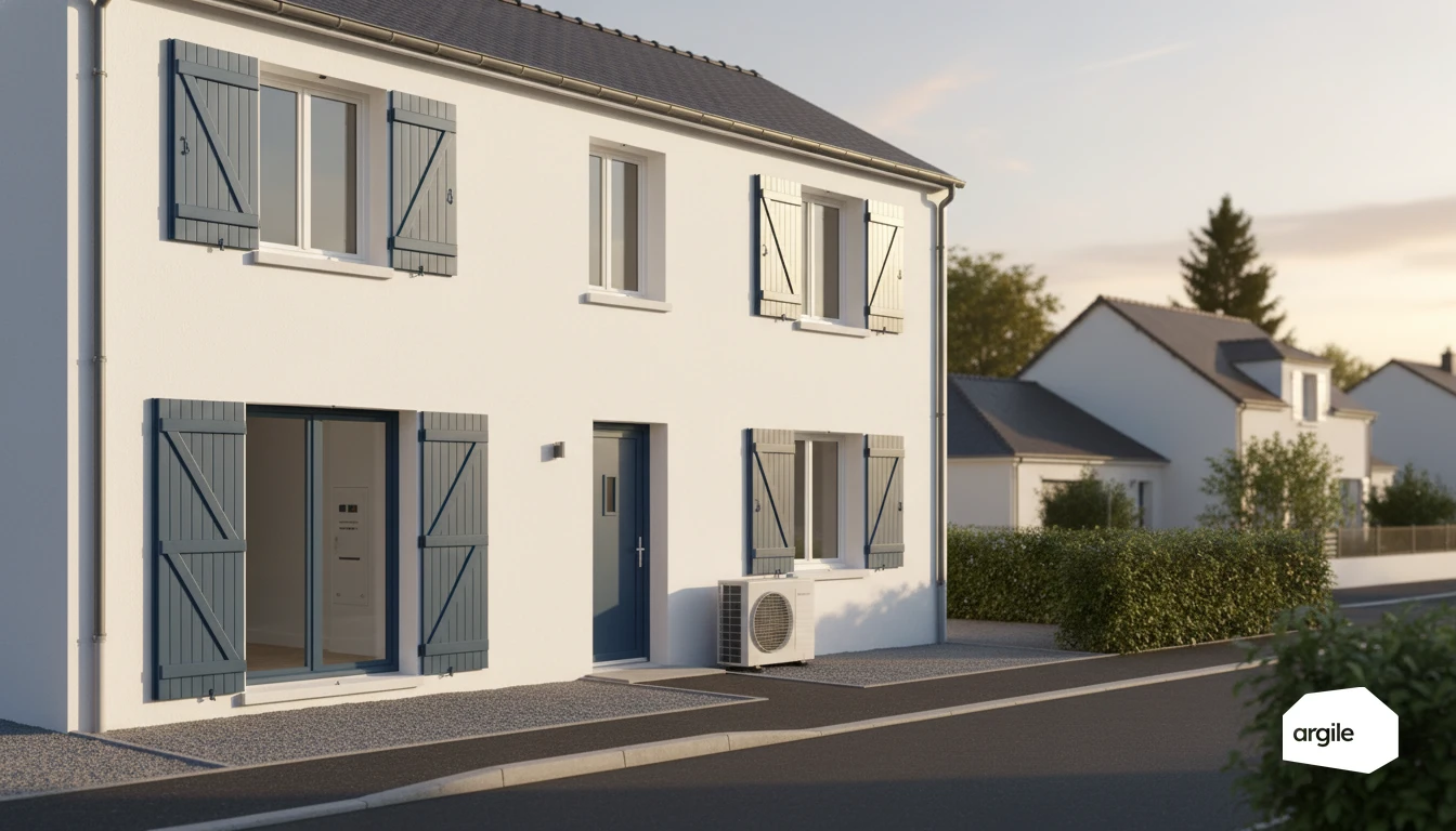 Maison rénovée avec PAC et installation électrique suggérée