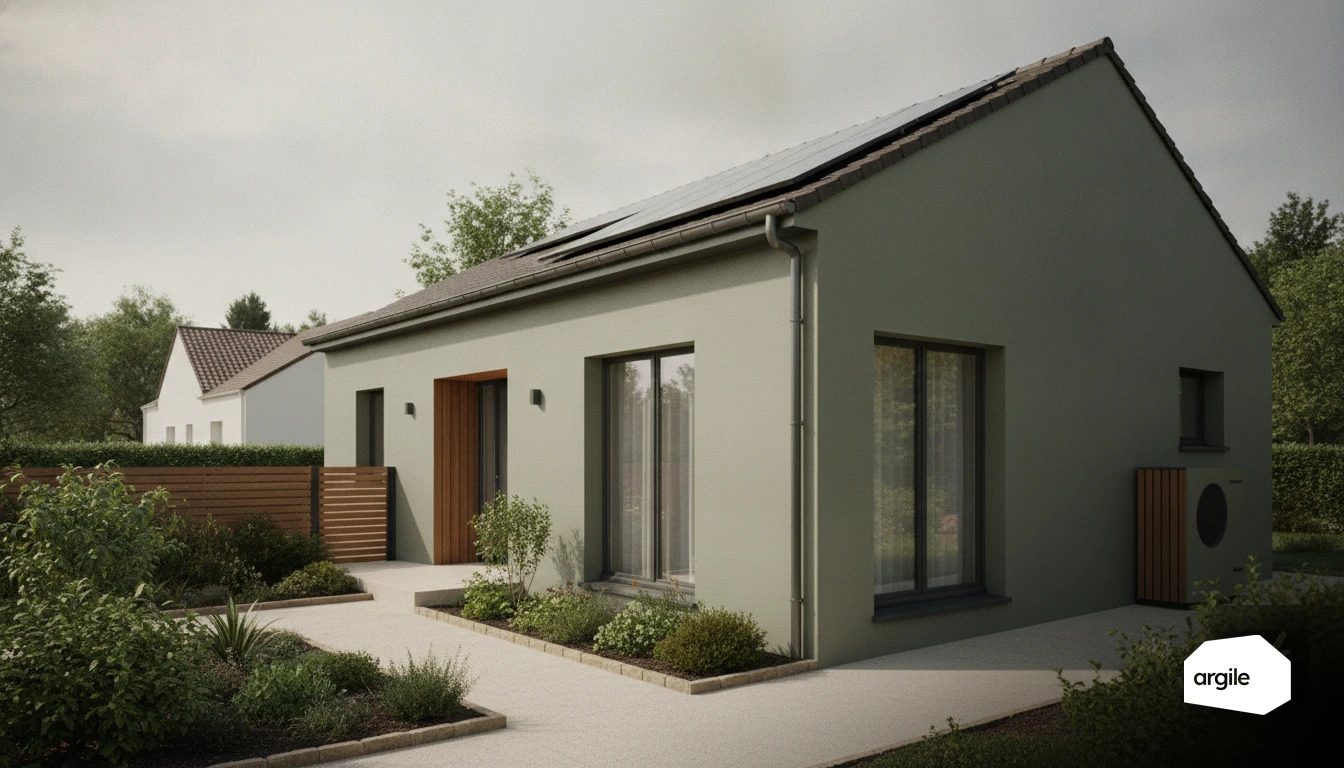 Pavillon rénové et performant énergétiquement en zone urbaine