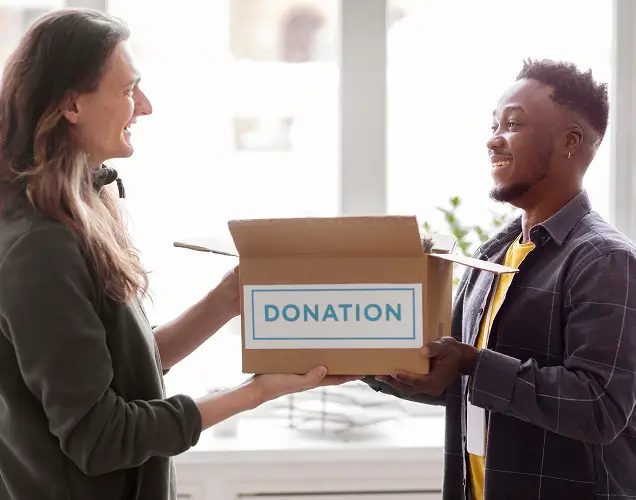 Support poor children with food, Care & education