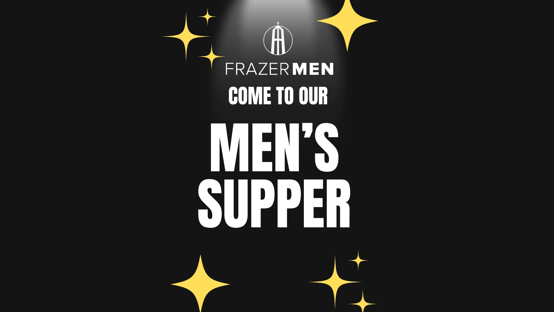 Men's Monthly Supper.