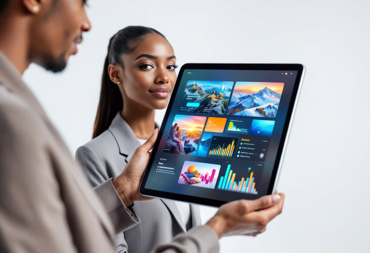 image of tech solutions demonstration (for a hr tech)