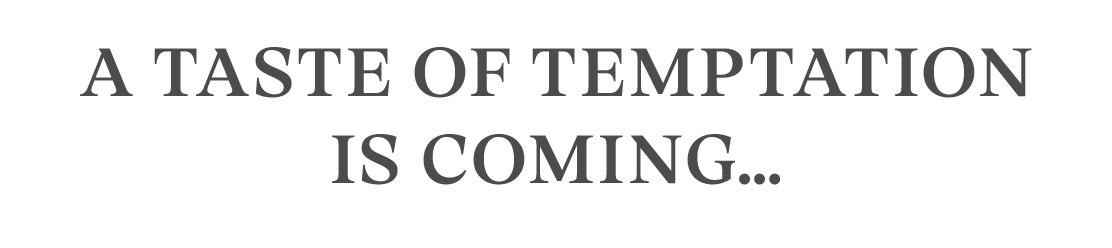 Bad Appel Logo, Strapline: A taste of temptation is coming...
