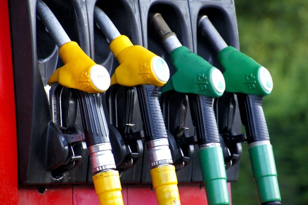 Fossil fuel petrol pumps