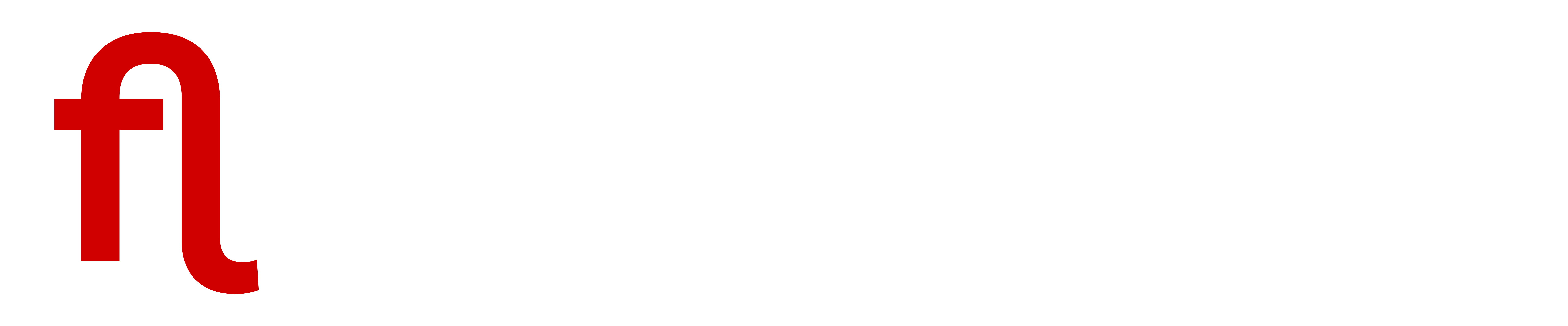 Logo von findlocal.ch mit rotem stilisiertem "fl" neben weissem Text.