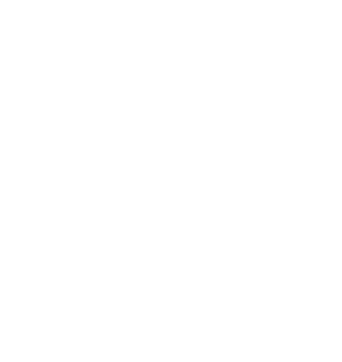 Weisses Symbol einer Absolventenmütze mit Quaste.