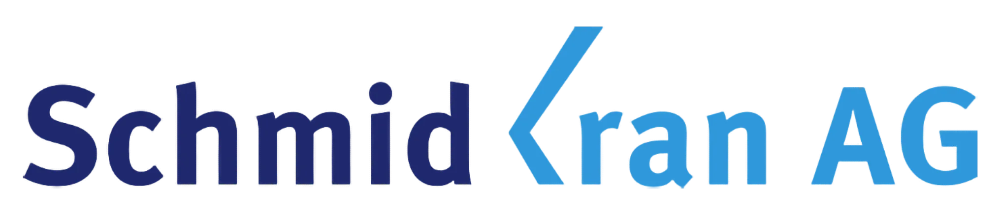 Das Logo von Schmid Kran AG ohne Hintergrund.
