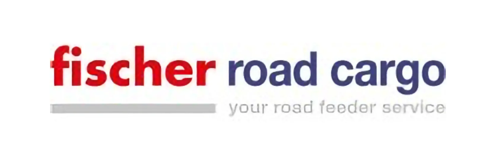 Das Logo von Fischer Road Cargo auf weissem Hintergrund.