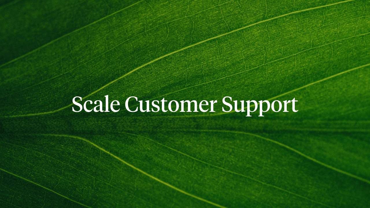 How to Scale Customer Support Without Hiring More Agents