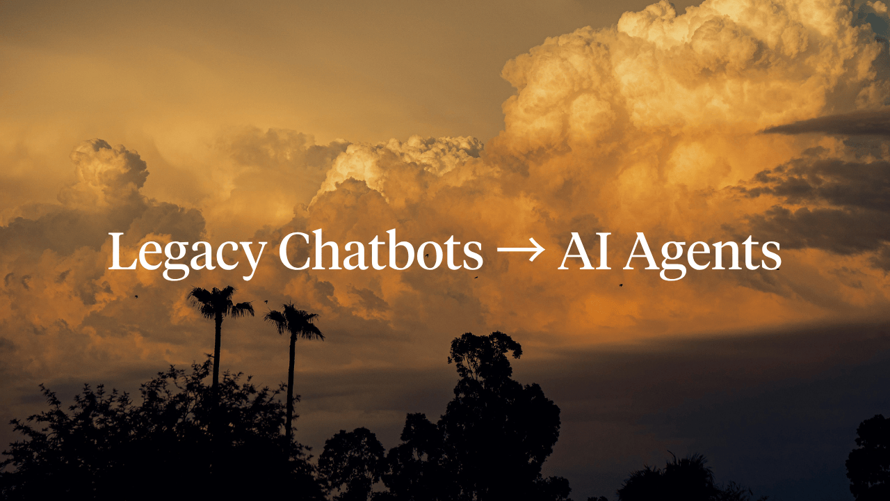 Replace Your Legacy Chatbot with an AI Agent [Enterprise]