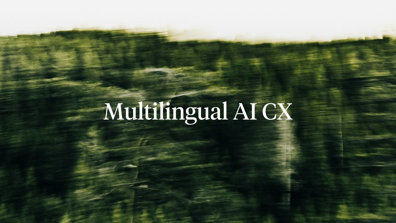 Multilingual AI CX: How to Serve Global Customers at Scale