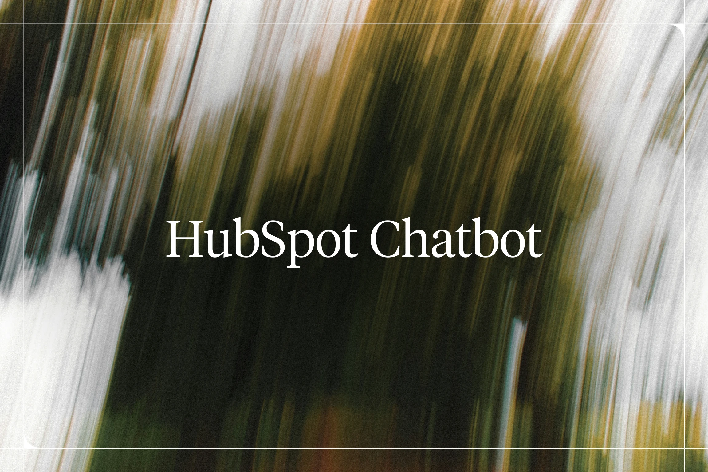 HubSpot Chatbot — Voiceflow blog hero