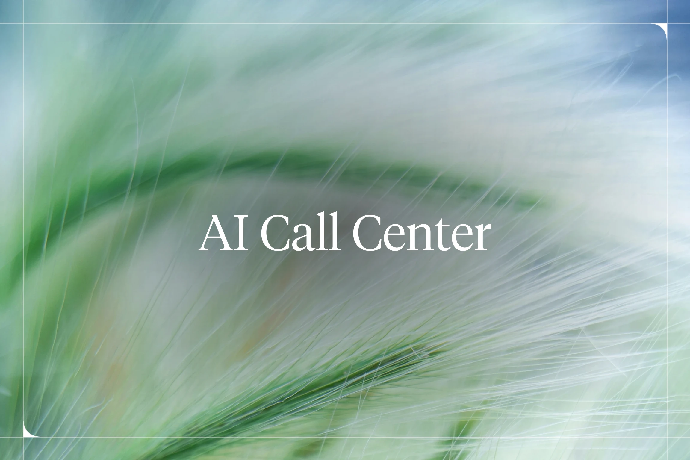 AI Call Center — Voiceflow blog hero