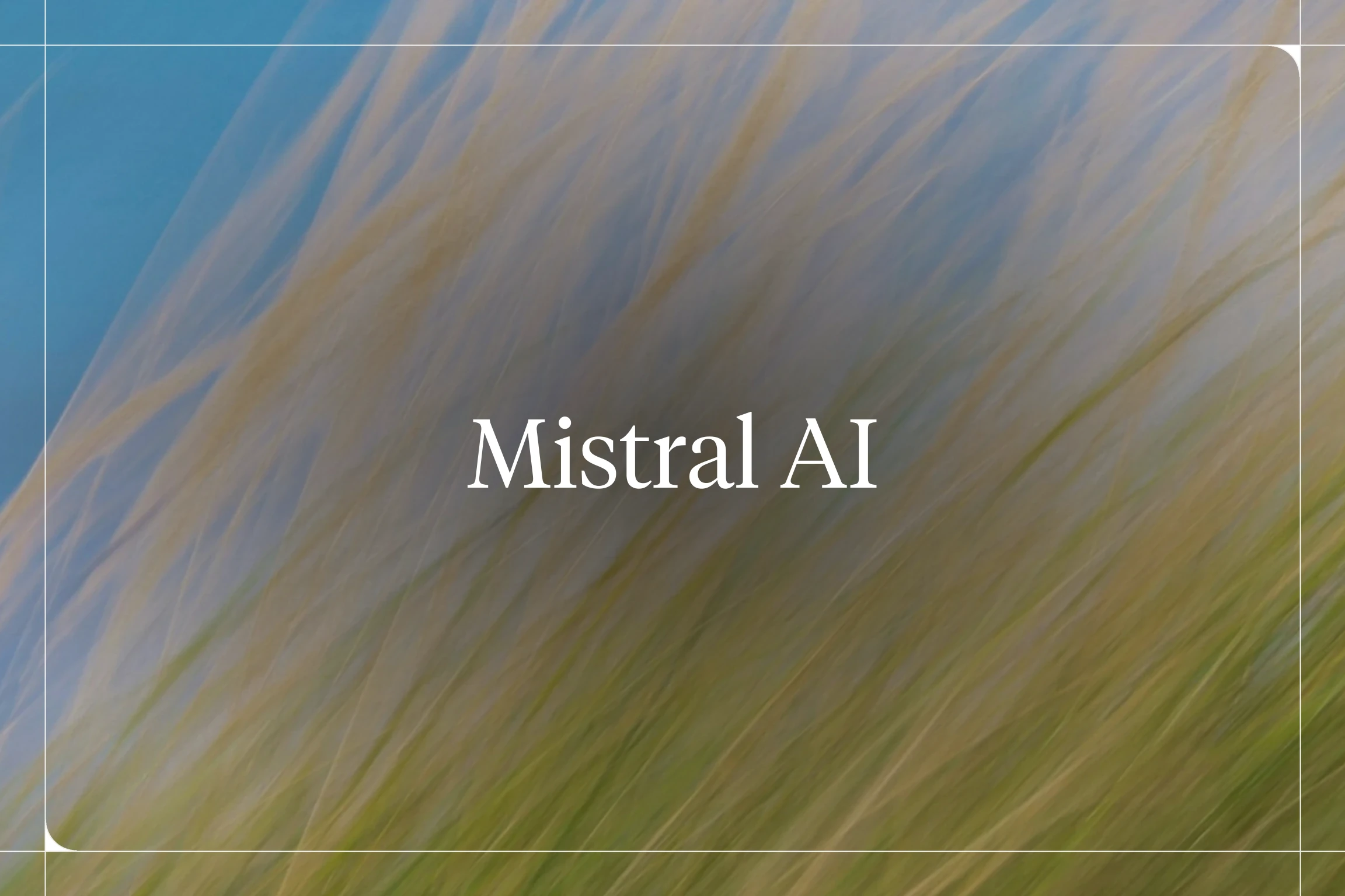 Mistral AI — Voiceflow blog hero
