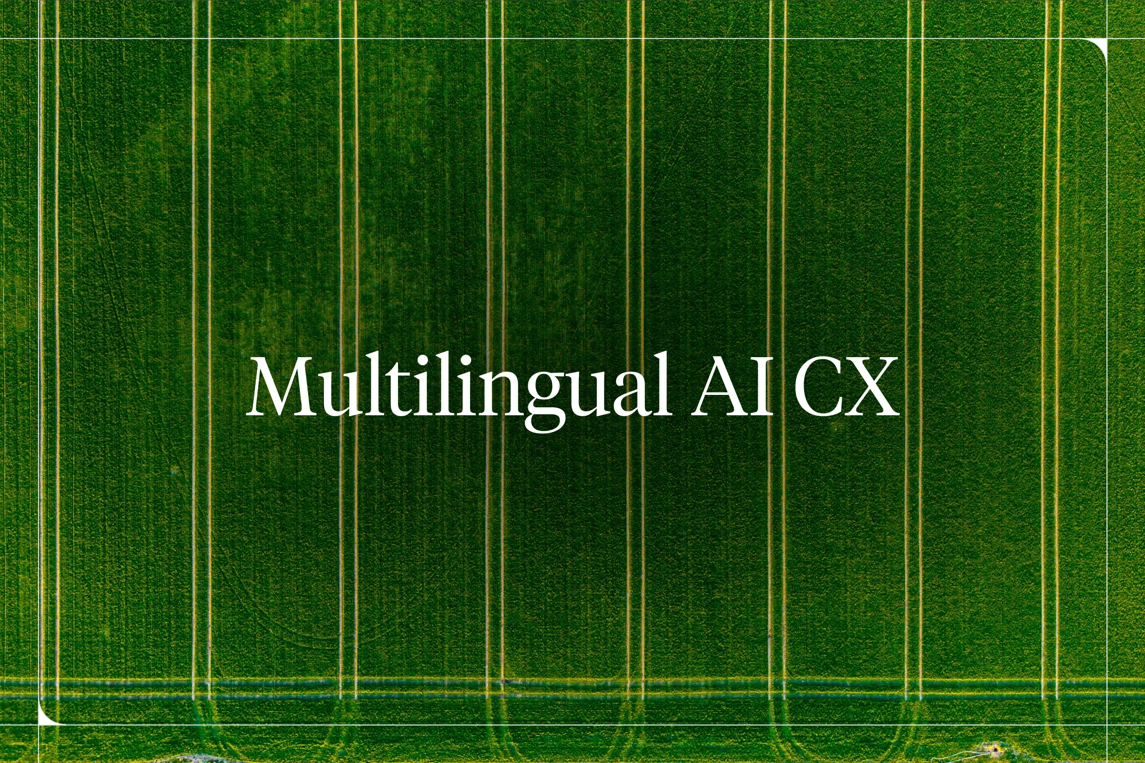 Multilingual AI CX — Voiceflow blog hero