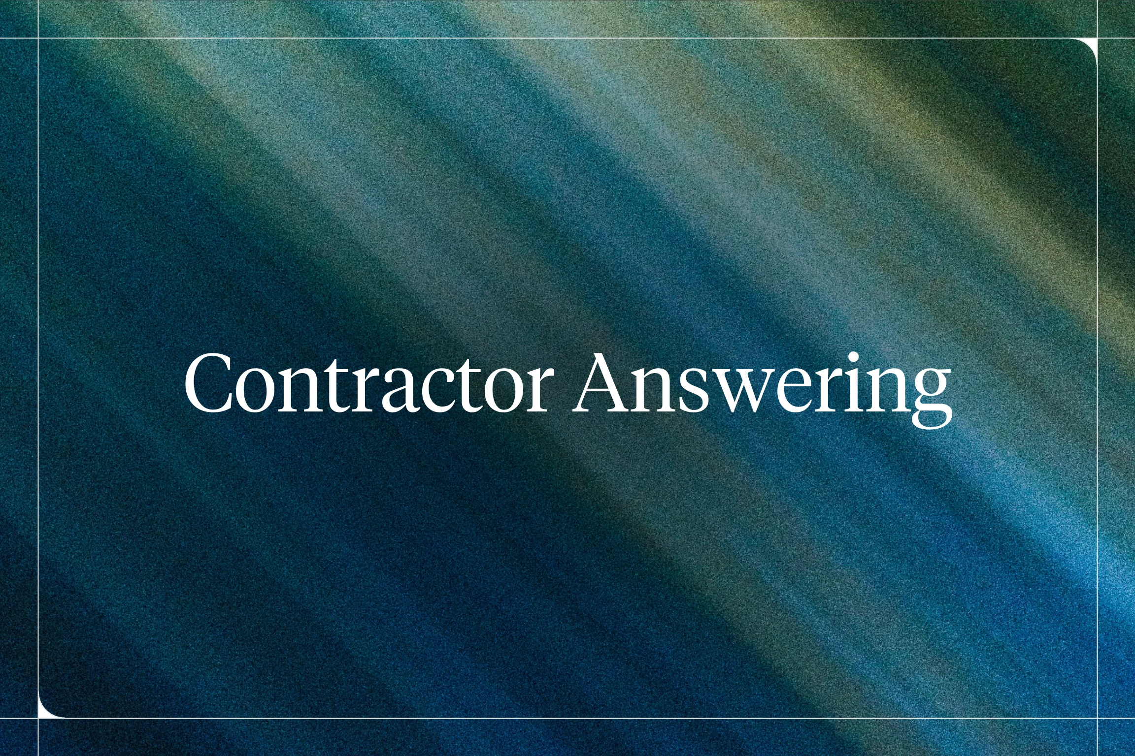 Contractor Answering — Voiceflow blog hero