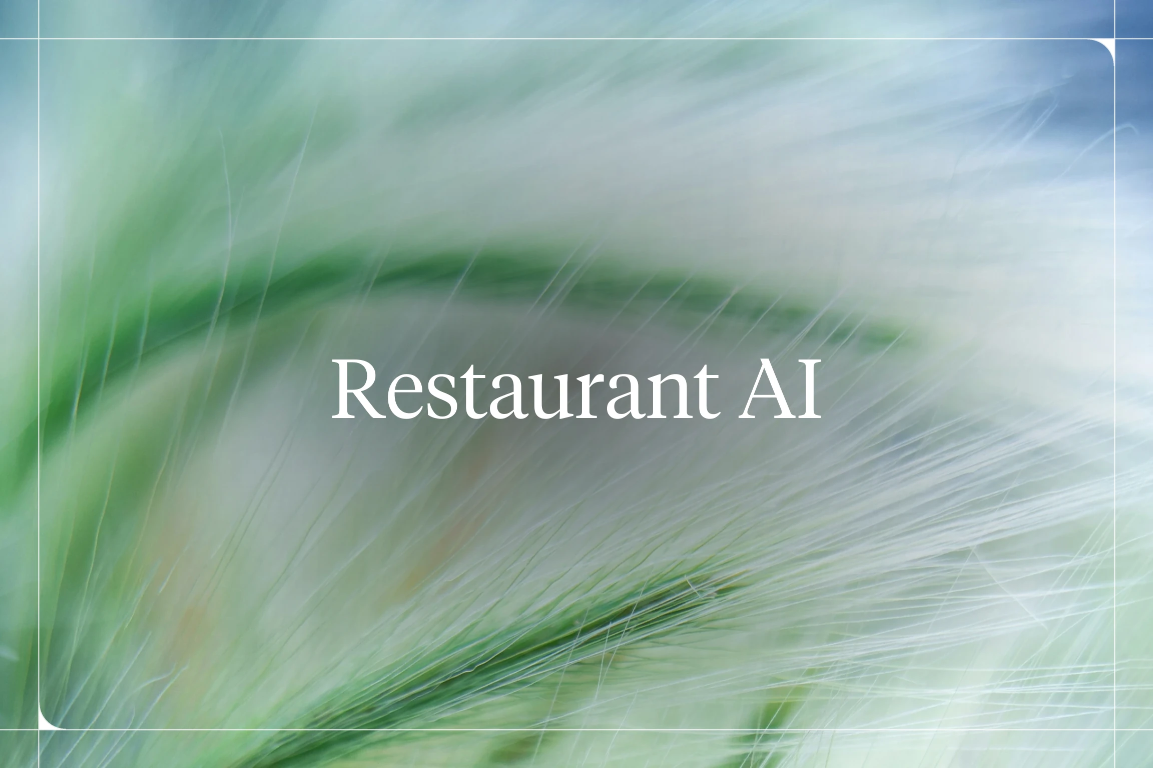 Restaurant AI — Voiceflow blog hero