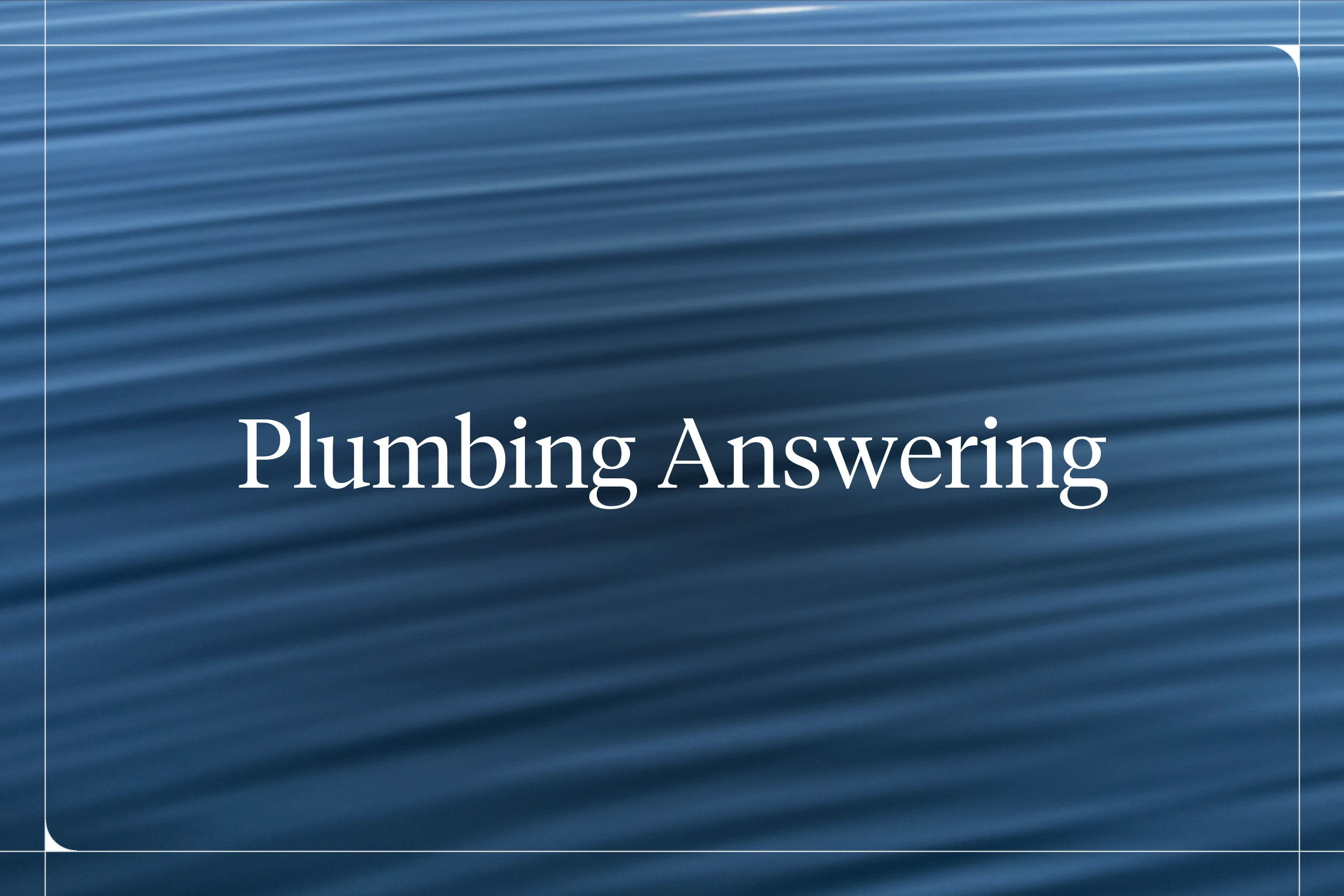 Plumbing Answering — Voiceflow blog hero