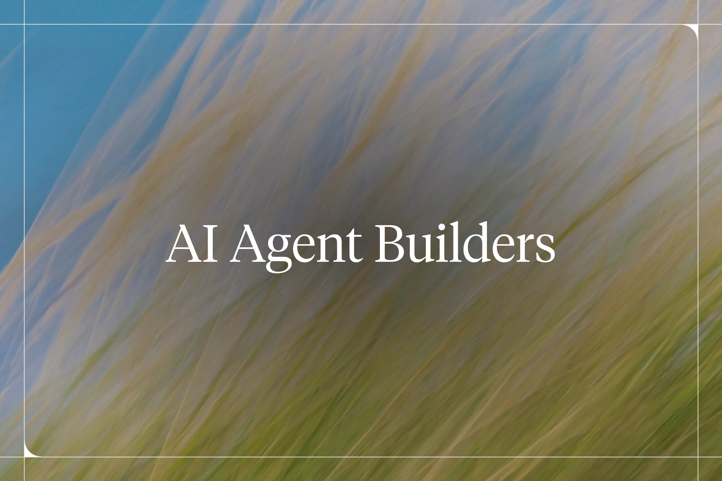 AI Agent Builders — Voiceflow blog hero