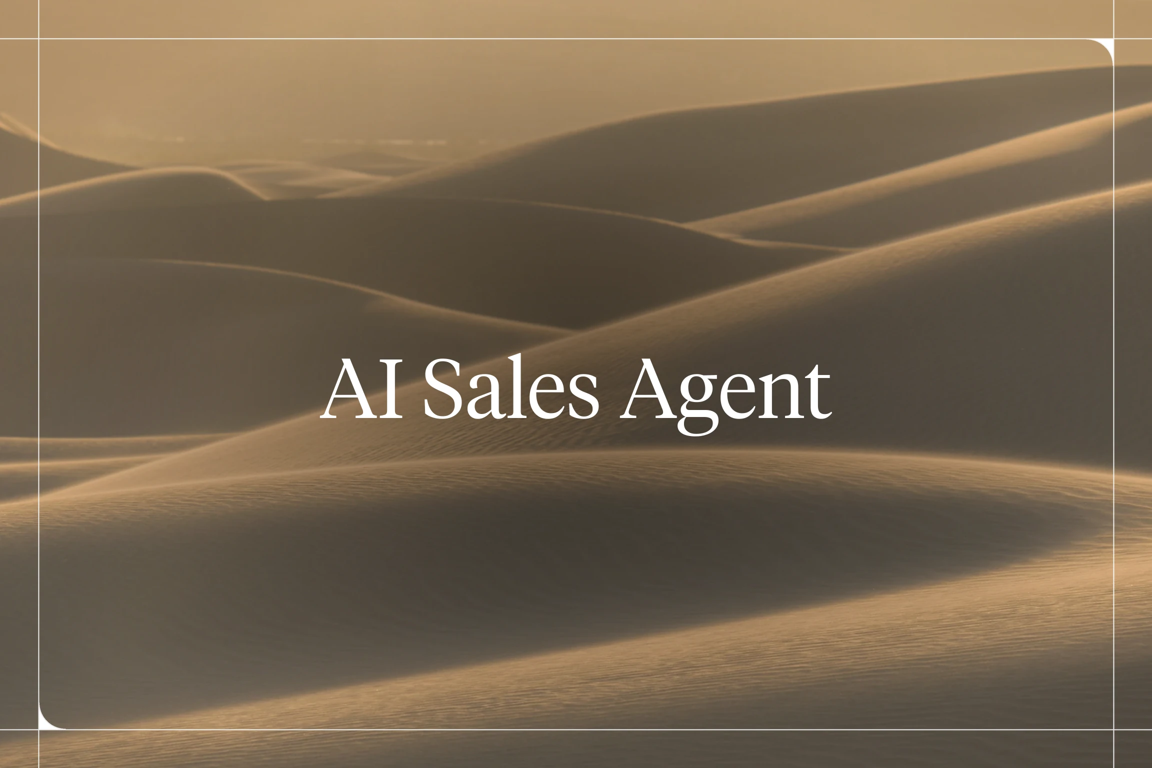 AI Sales Agent — Voiceflow blog hero