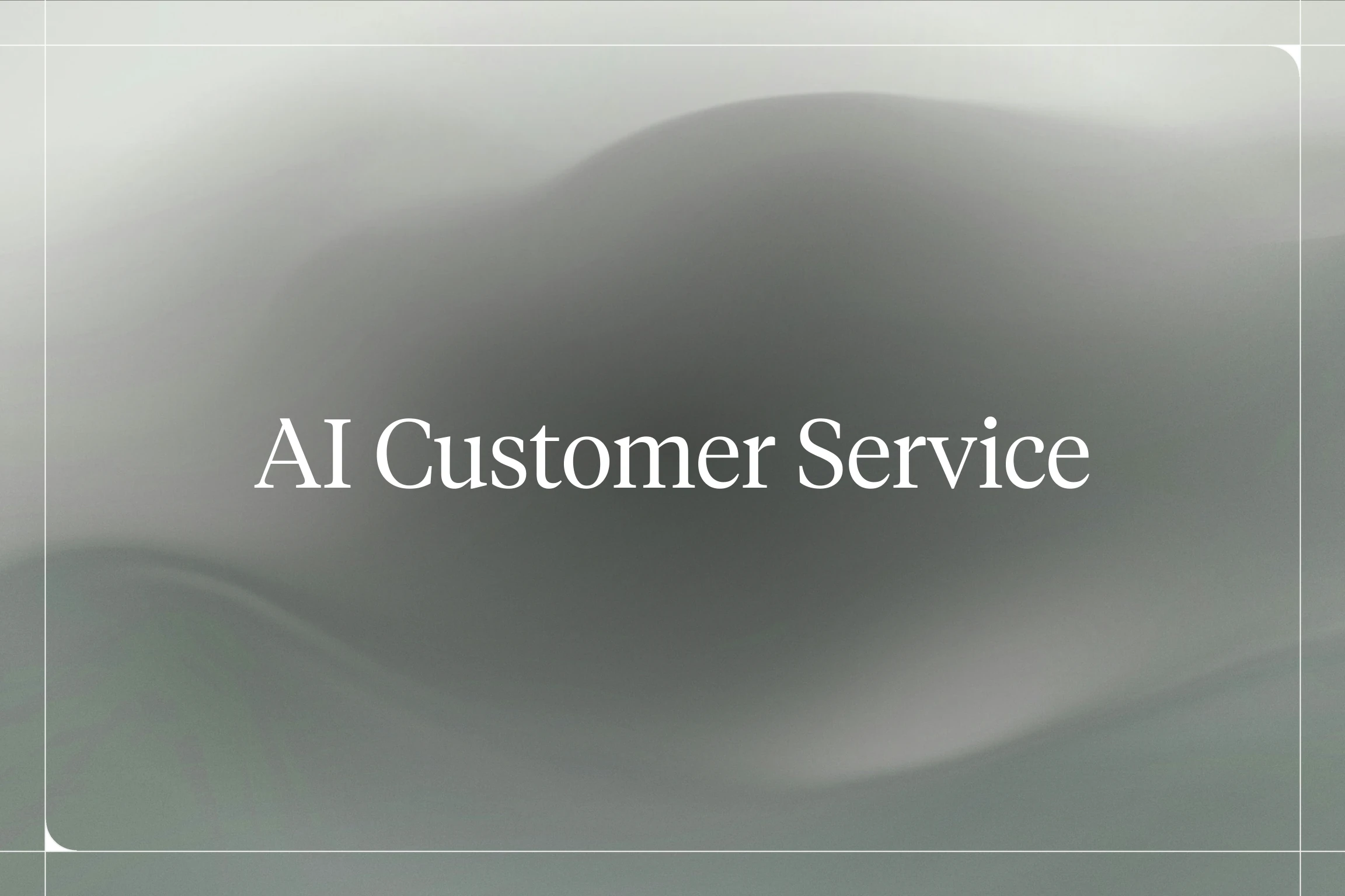 AI Customer Service — Voiceflow blog hero