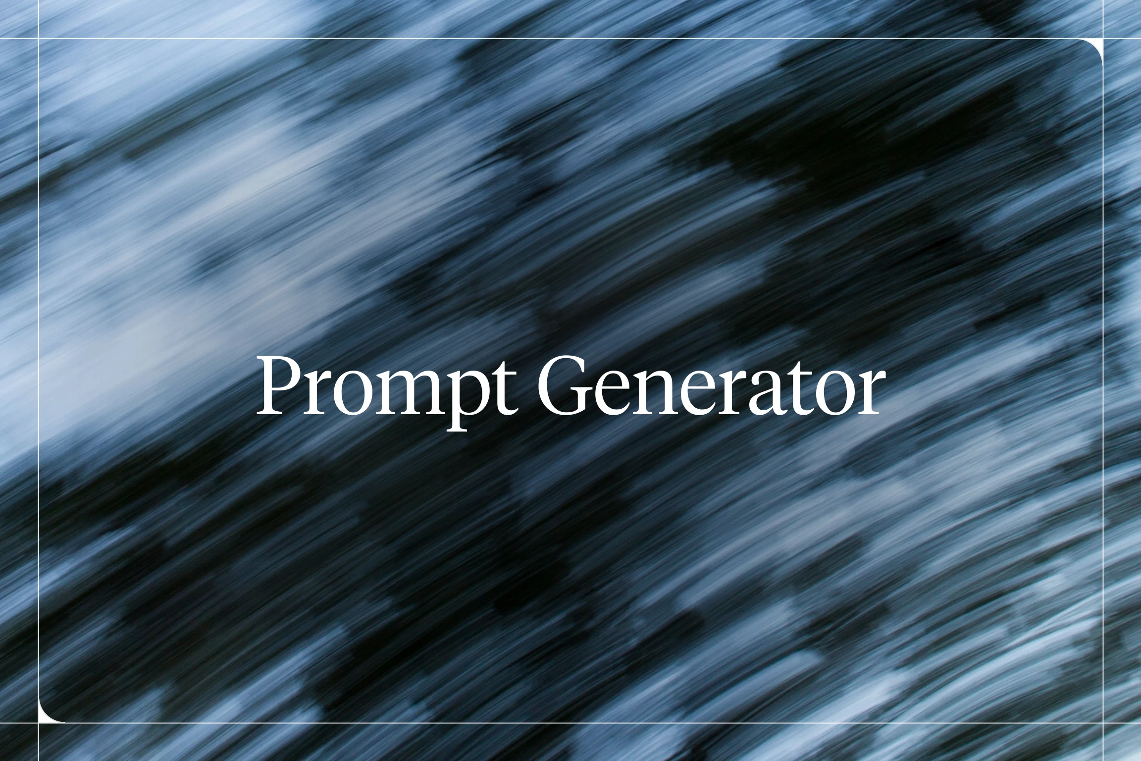 Prompt Generator — Voiceflow blog hero