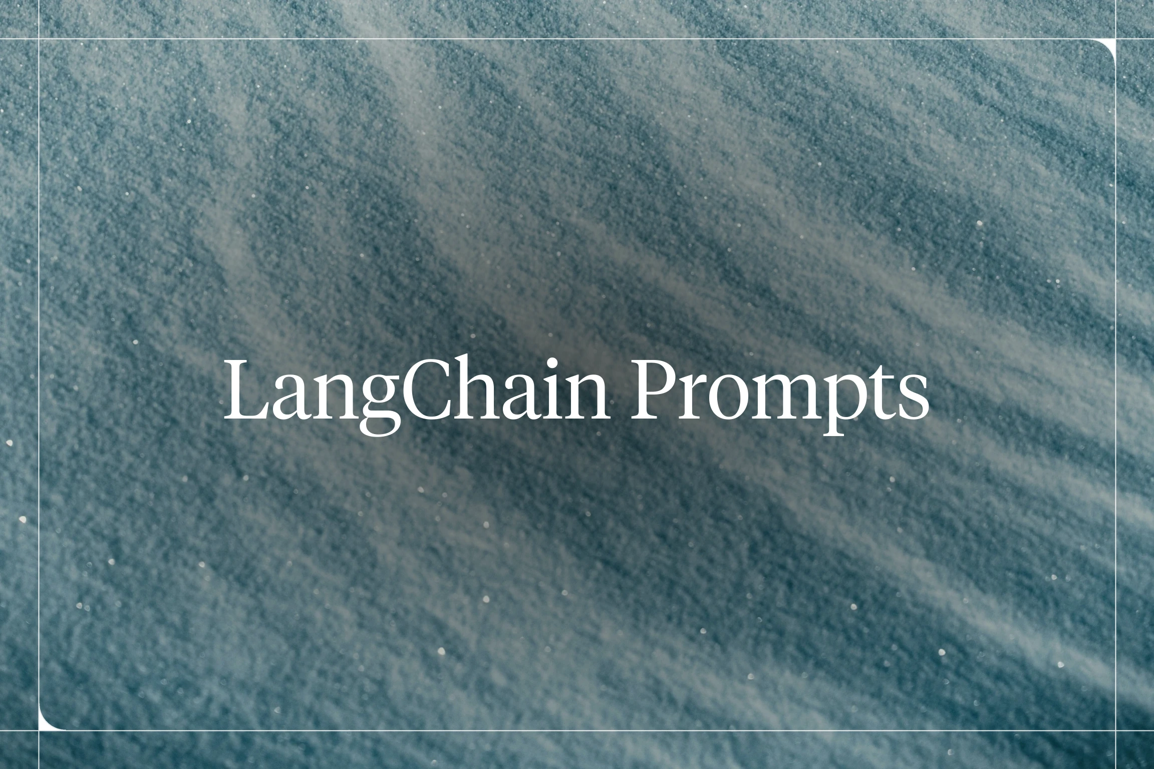 LangChain Prompts — Voiceflow blog hero