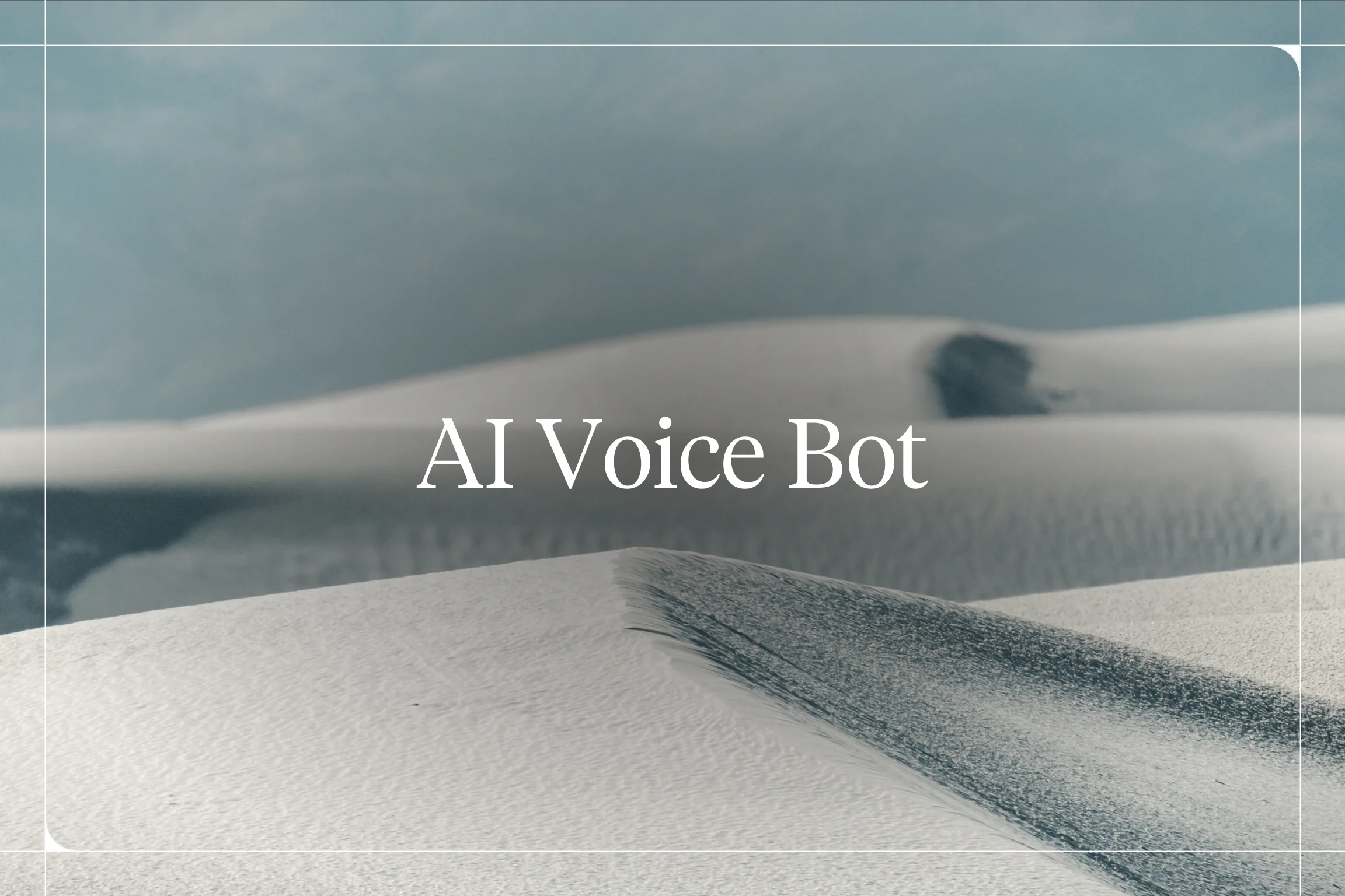 AI Voice Bot — Voiceflow blog hero
