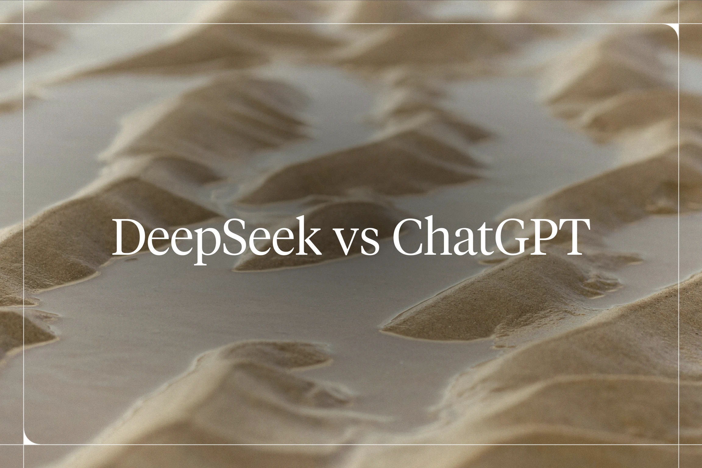 DeepSeek vs ChatGPT - Voiceflow blog hero