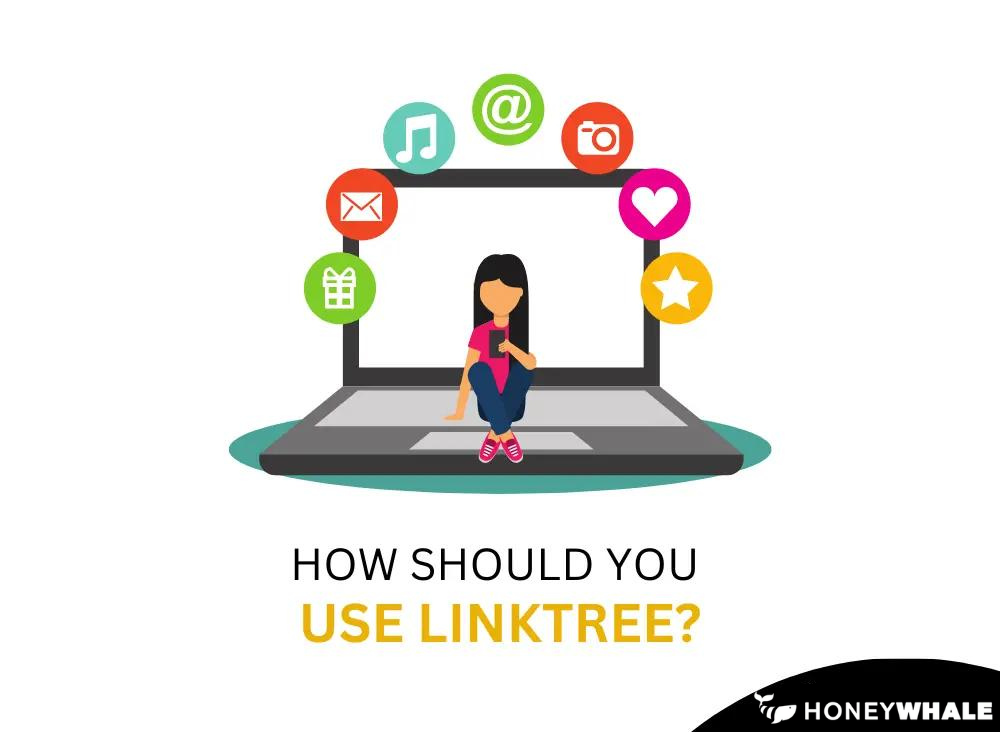 how should you use linktree? infographic