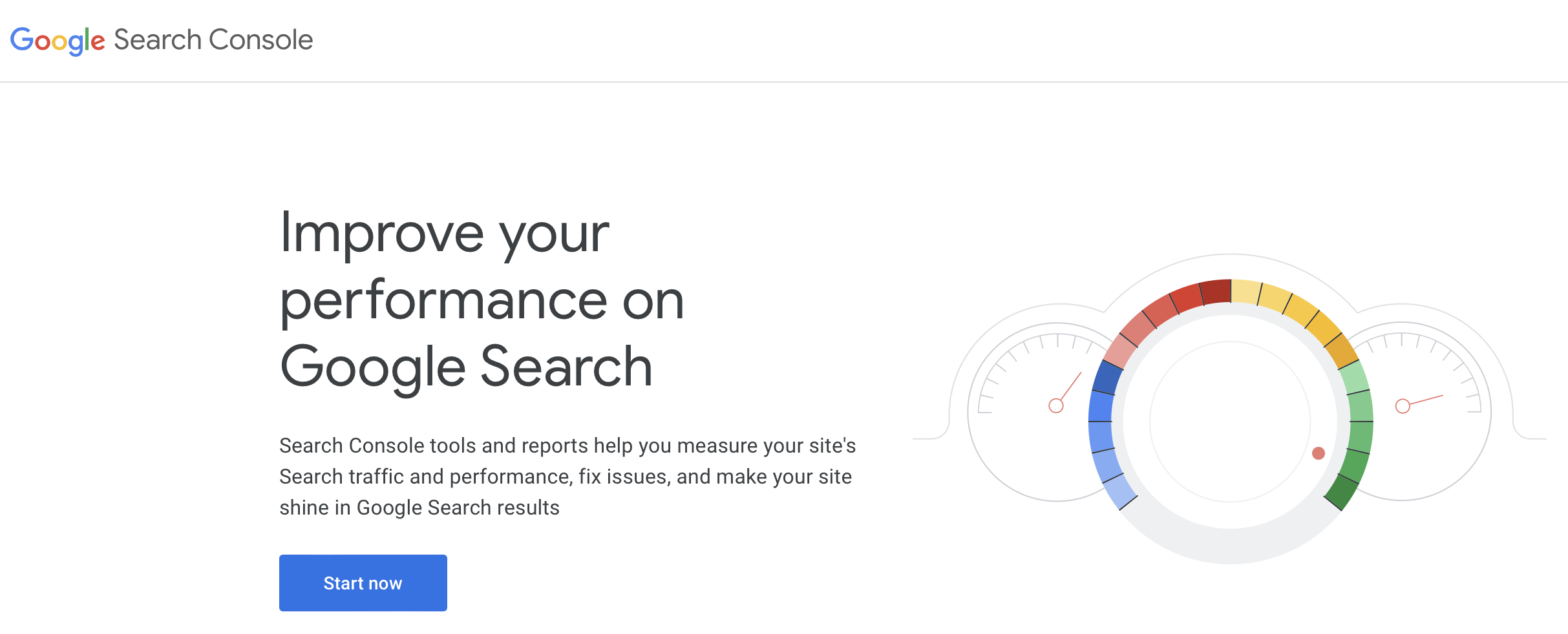 Image of google search console 